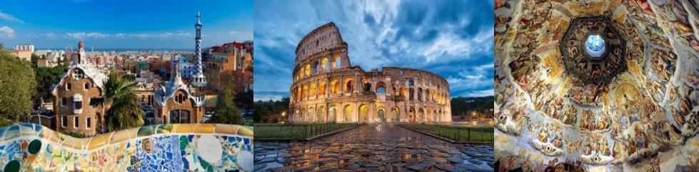 MULTICOUNTRY PROGRAM: BARCELONA, NAPLES, ROME & FLORENCE Courses Offered: History 320: History and Culture of the Great Cities of the Mediterranean: Barcelona, Naples, Rome and Florence International