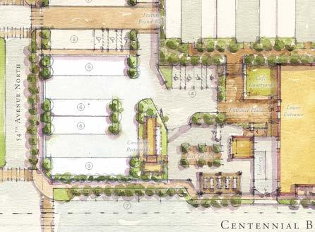 OUTDOOR AMENITIES ELEVATION + FLOOR PLAN ENTRANCE AT WEST FACADE CONCEPT MAIN ENTRANCE PLAZA Much of the site s industrial history is retained in the main courtyard.