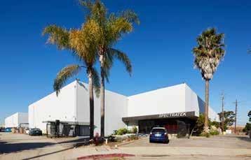 Soundproof warehouse with 19 10 ceiling height 5405 JANDY PLACE 5405 JANDY PLACE Playa Vista ± 17,710 RSF (Office)