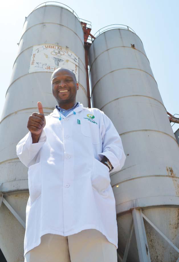 NUUS First Black Miller puts Ventersburg on the map AUBREY KRUGER AT FIRST GLANCE WHEN YOU MEET THE OWNER OF SOUTH AFRICA S FIRST WHOLLY BLACK OWNED MILLING PLANT, XOLANI NDZABA, YOU IMMEDIATELY