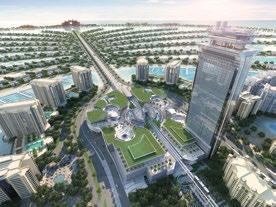 Situated within walking distance of The Palm Monorail and within easy reach of the Dubai Tram and Dubai Metro, Azure Residences is also strategically