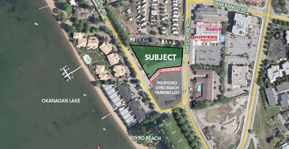 PROPERTY DETAILS CIVIC ADDRESS LEGAL DESCRIPTION 3316 Lakeshore Road, Kelowna, BC Subdivided Portion of Lot 27, District Lot 14, Land District 41, KAP2708, ODYD PID 010-972-161 LAND AREA To be