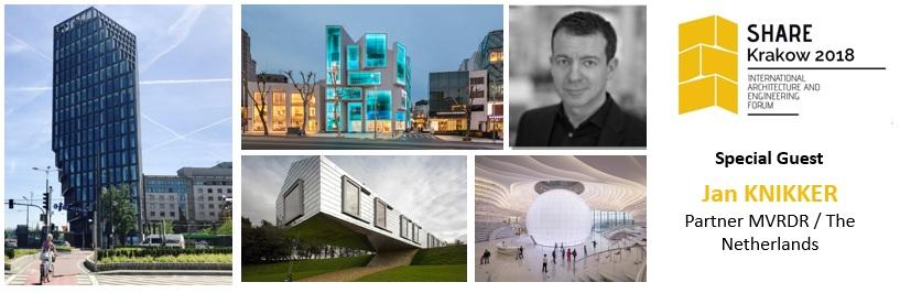 Netherlands 4:50pm - 5:30pm, May 15 Grand Ballroom Jan Knikker (Bad Soden Ts 1972) joined MVRDV in 2008, starting his career as a journalist he then shaped the public image of OMA for