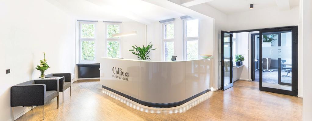 Reception Colliers International Hamburg GmbH Hamburg StatiSticS Population 1,861, Expanse Employees Paying Social Security Contributions in 1, 753 sq km 948, Unemployment Rate 6.