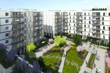 MetroBielany, residential project, phase 3, Warsaw, Poland Comprises 263 apartments and service