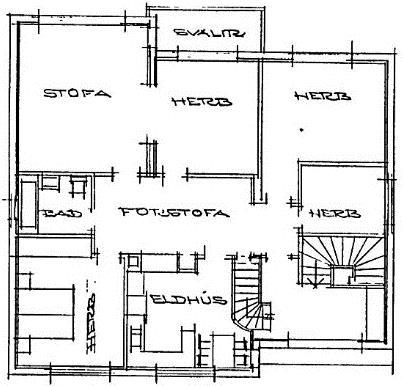 6.7.8.gr Apartment that is bigger than 55m2, shall have one bedroom and a living room m2 description Iceland Living room min.