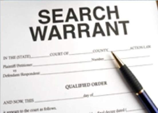 Enforcement - General Search Warrant authorized Continued