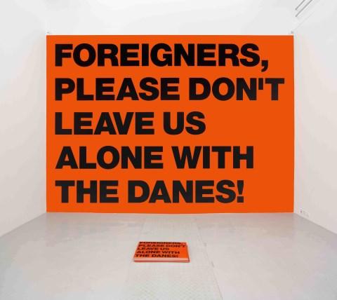 PRESS RELEASE 3 December 2013 Foreigners, Please Don t Leave us Alone, 2002 Flooded McDonald s, 2009 Charlottenborg celebrates 20 years with the artists group In December, Kunsthal Charlottenborg