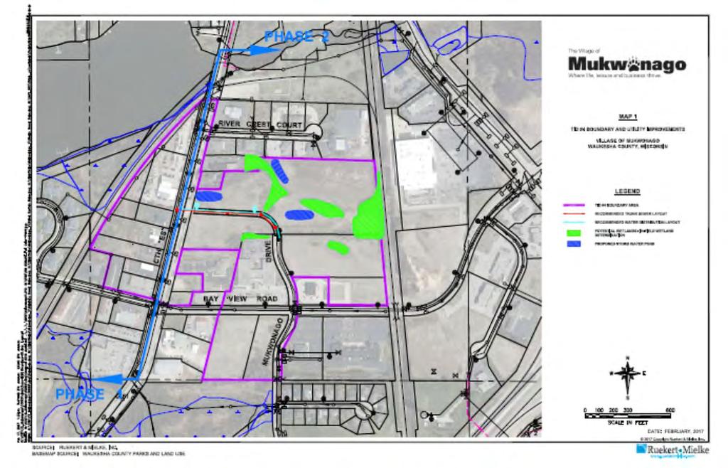SECTION 8: Map Showing Proposed Improvements and Uses *Proposed improvements are not different from current uses.