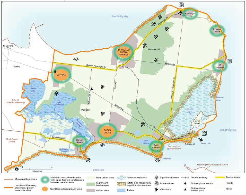 POLICY CONTEXT BELLARINE LOCALISED PLANNING STATEMENT We developed the Bellarine Peninsula Localised Planning Statement collaboratively with the Borough of Queenscliffe, and support from the
