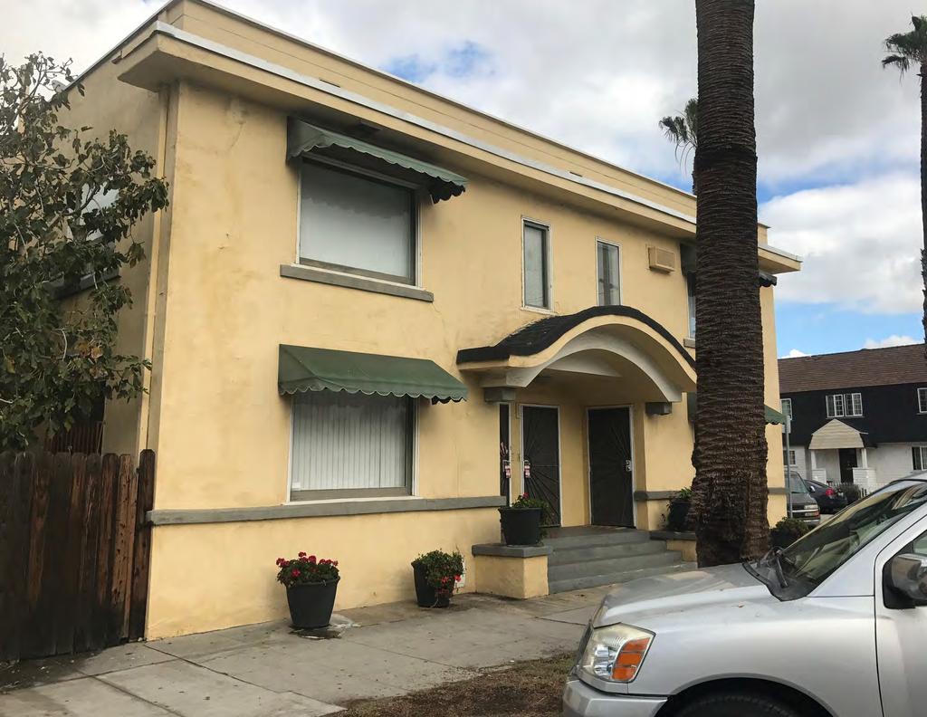Sale Price: $1,100,000 Sale Price/RSF: $312.50 Sale Price/Unit: $275,000 Rentable SF: 3,520 SF Lot Size SF: 3,010 SF Units: 4 Floors: 2 Year Built: 1918 APN: 7281-002-027 Features: 441 E.
