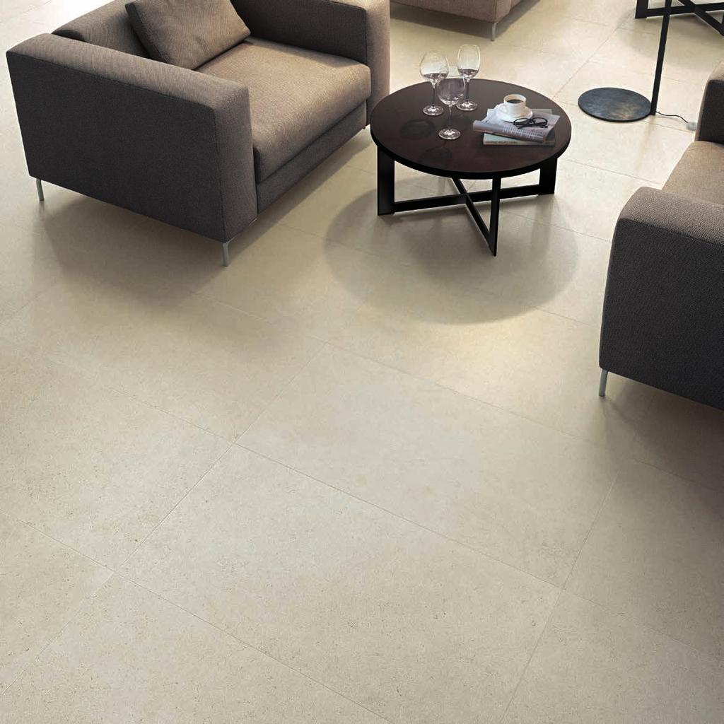 The elegance of natural appeal and the reliability of the most evolved ceramic material offer a continuous effect to the project, on floors and walls.