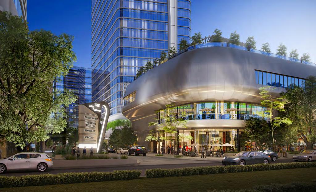A NEW COMMUNITY IN THE HEART OF HOUSTON Exclusive retail shops Boutique dining Health sanctuary Exclusive retail lifestyle shops, a stunning sanctuary for those with a passion for healthy living and