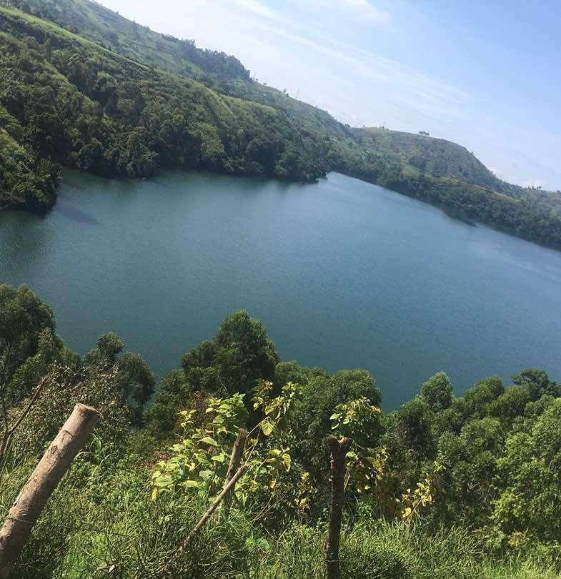 One of the 26 Crater Lakes in Fort Portal which the local government gave to a company Ferdsult for fish stocking and commercial fish farming depriving the