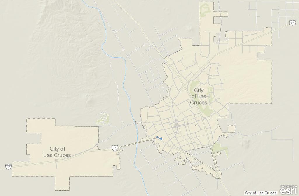 II. COMMUNITY AND HOUSING PROFILE DEMOGRAPHIC CHARACTERISTICS Las Cruces is the center of an agricultural region irrigated by the Rio Grande.