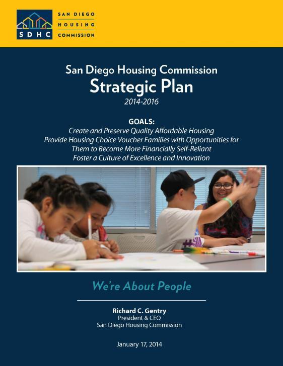 SDHC Strategic Plan Implementation!