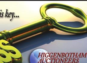 auction contract. You can download this information by going to www.higgenbotham.com & clicking on the Register button. After you fill in the information, you will be emailed a user name & password.
