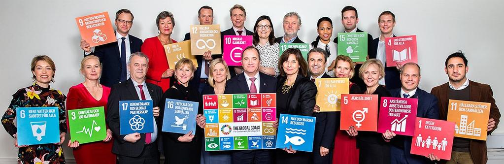 The Swedish Delegation for the Agenda 2030 An independent committee commissioned to: Assess the extent to which Sweden fulfils the goals and targets Submit proposals for an