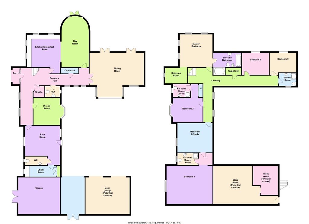 Floor Plan This plan is for illustrative purposes only Chartered Surveyors, Estate Agents, Letting Agents & Auctioneers 60-64 Market Place, Market Weighton, York, YO43 3AL 01430 874000 01430 872605