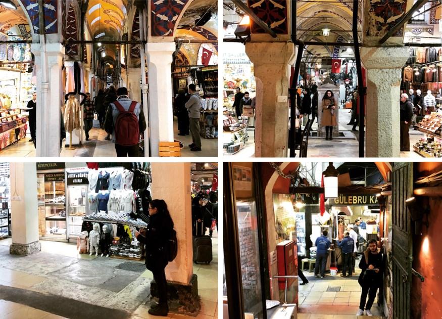 Figure 10. The Grand Bazaar as a studio, Ozan Avci, 2018. In this way, an architectural course turns into a retroactive research based on bodily experience.