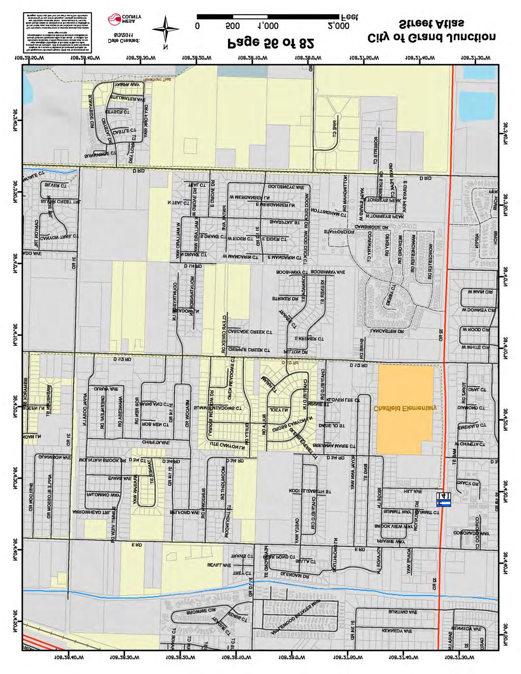 300.01' Year 1 LOCATION MAP D 1/2 ROAD LAND USE SUMMARY AREA PERCENT USE (sf) OF TOTAL Buildings 45,810 48.2 Office 290 0.3 Drives 28,470 30.0 Existing & Proposed Buffers 12,168 12.