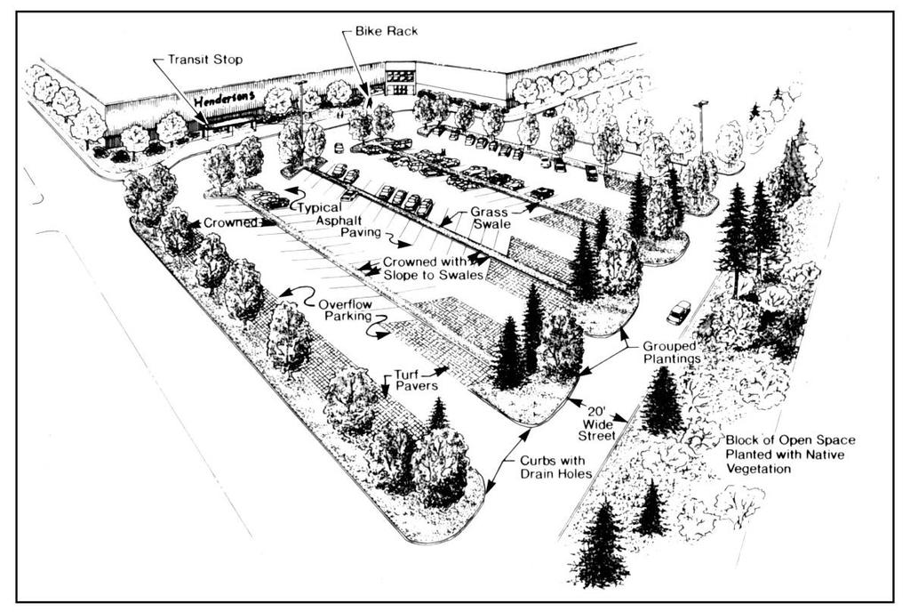 Article 3: Site Development Figure 3-10: Illustration of conceptual parking lot