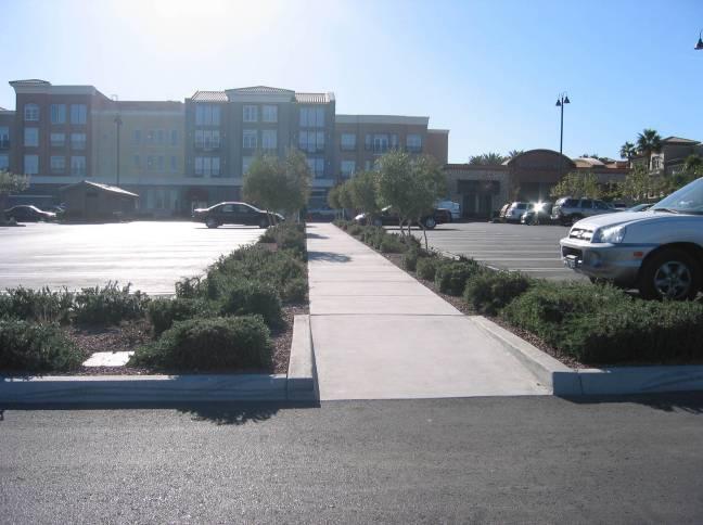 Article 3: Site Development (H) Curb Cuts Access to an off-street parking lot shall not be allowed to occur through the use of a continuous curb cut (e.g., where most or the entire street frontage is provided as a curb cut for access purposes).
