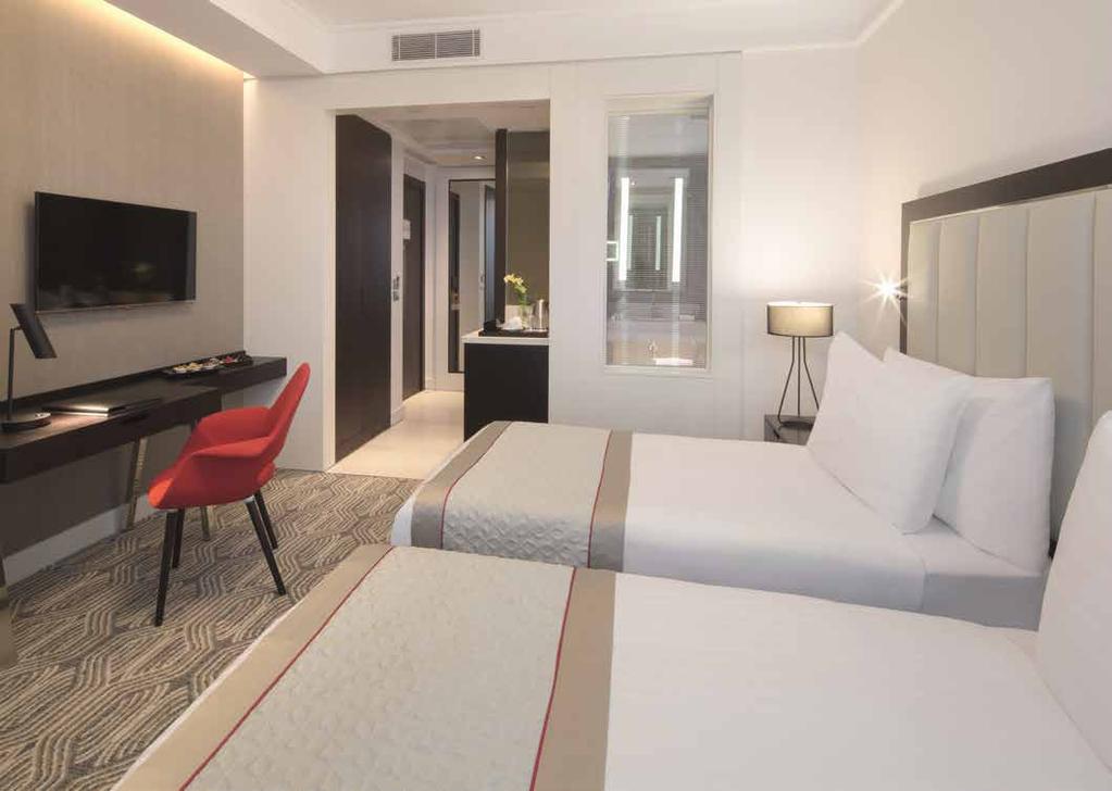 Classic Our 29 sqm Classic Rooms offer your choice of a king or twin beds.