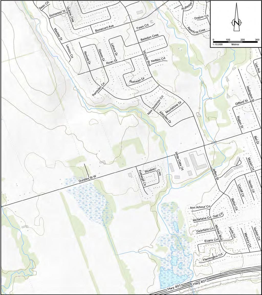 PHASE ONE PROPERTY PROPERTY PLAN Phase One ESA Proposed Residential Development 1070 Dundas Street West DATE: APRIL 2015 SCALE: REFER TO SCALE BAR JOB NUMBER: G030455E1 Whitby, ON 347 PIDO ROAD, UNIT