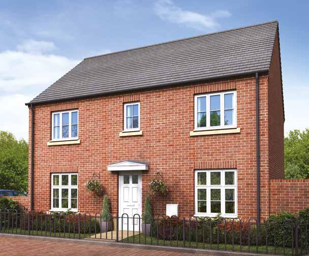 PARC Y STRADE The Malbury 4 bedroom home With 4 bedrooms and plenty of living space, The Malbury is perfect for the whole family.