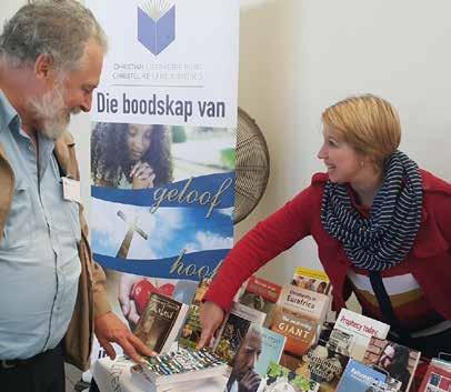 The Message of the BIble to all through free and affordable Christian reading material 5 CLF stal uit Donateursfunksie Dit was voorwaar n geseënde oggend toe nagenoeg dertig CLF donateurs op 15