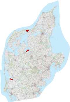 3 project areas Nordfjends (Skive Municipality) Lønborg Hede (Ringkøbing-Skjern Municipality) Klim (Jammerbugt