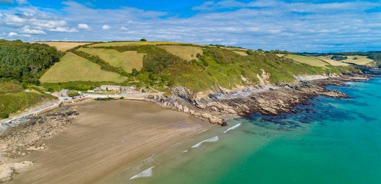 fantastic lunches and fabulous feast nights, also nearby is the Michelin Starred Driftwood Hotel above Porthbean Beach.