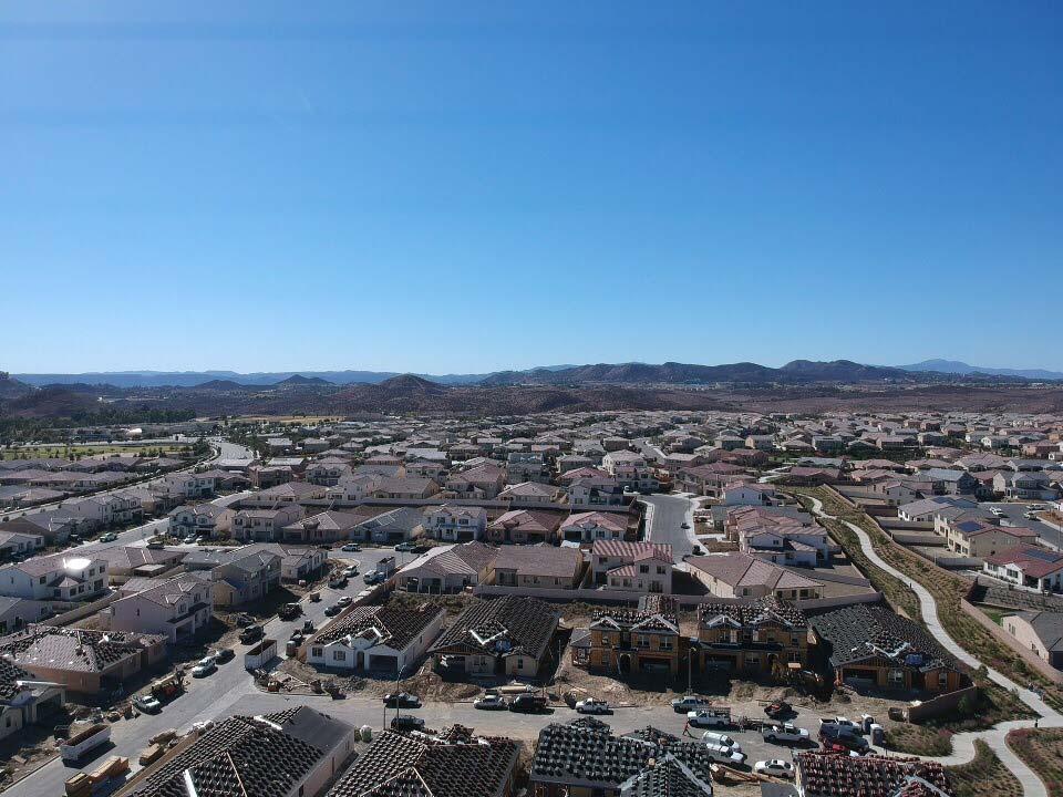 Site Decsription 14 Drone image Brookfield Residential Juniper The subject property is CFD No.