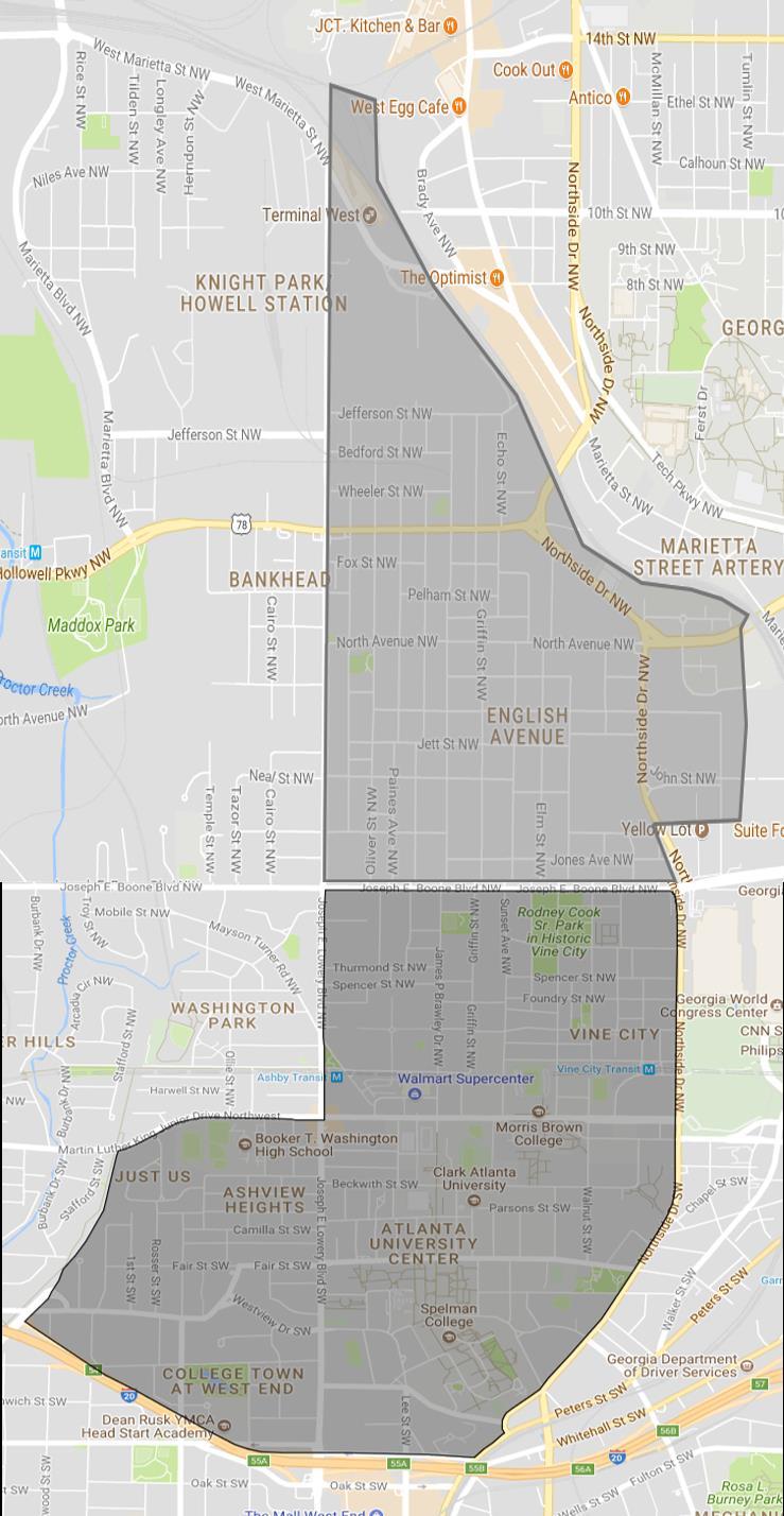 1.3 MAP - Choice Neighborhood (UCN) and English
