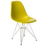 shell chair, model DSR Macaroni Charles Eames 1907-1978.