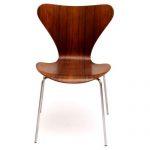 Page 24 of 27 Arne Jacobsen chair 3107 made of rosewood about 1960.