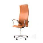 00 (310388) Arne  Office 'Syveren', swivel five-star fitted with walnut
