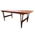 00 (310074) Kai Kristiansen coffee table in rosewood with two pull-out 45,500.00 (310075) Kurt Østervig, side tables with reversible top 65,000.