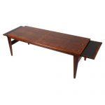 Gateleg table in teak, oval with two leaves and six organically shaped legs 195,000.00 (310080) Niels Kofoed.
