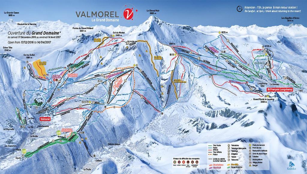 Ski area: SKI AREA: GRAND DOMAINE From 4102ft to 8367ft 165 miles of