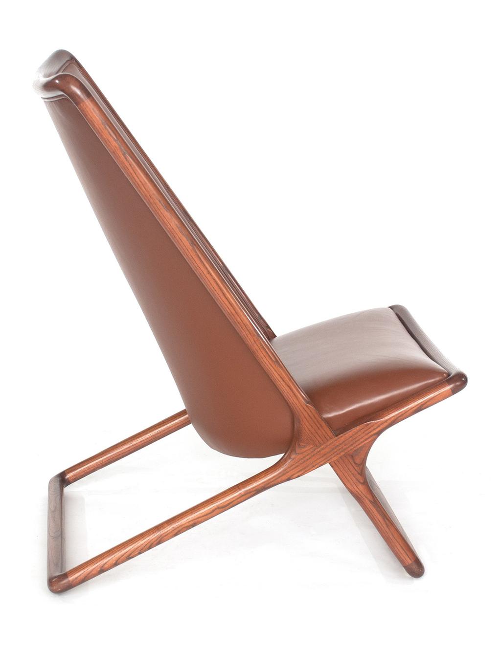 Vintage Scissor Chair, 1970 s DESIGN: (1917-2003) "Whether making sculpture, designing space, or designing a chair; it is