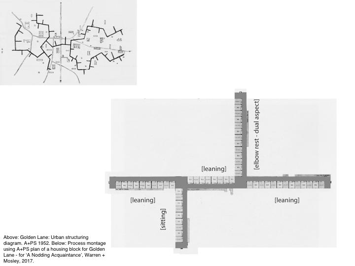The monumental scale of the Smithson s proposal for Golden Lane, never built, created streets in the air on every third level.