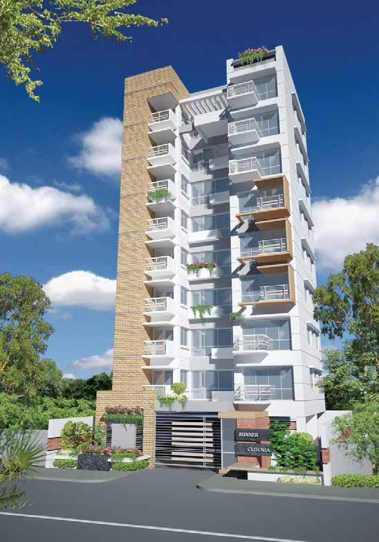 On Going Project Runner Clitoria Project Name: Address of the project: Land Area: Building Height: Apartment Size: Rajuk
