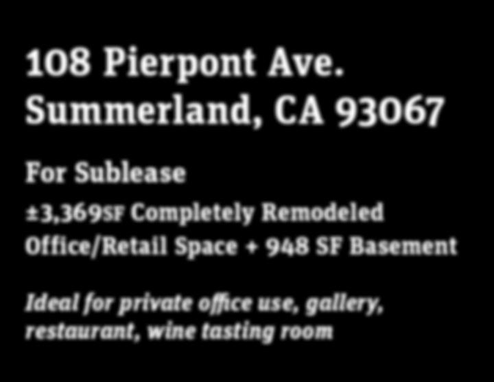 Remodeled Office/Retail Space + 948 SF Basement Ideal