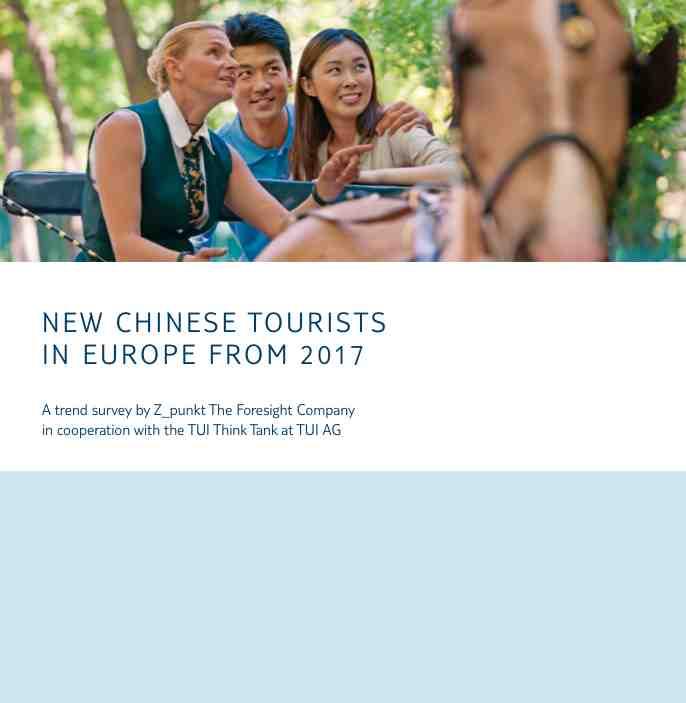 Bertelsmann Foundation Study on Chinese Tourists in