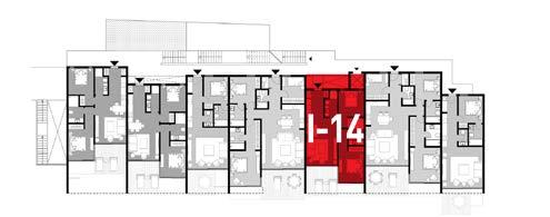 Mid floor deluxe residence 2+1 type 05 / 2+1 Gross