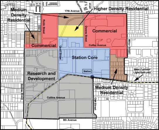 Transit-Oriented Development sions with adjacent landowners regarding the potential for joint development that would include the site approved in the West Corridor EIS for a surface parking lot on