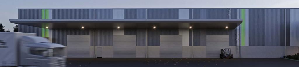 2m + + High quality 432 sqm office over two floors + + 4 on-grade roller shutter doors and 1 recessed dock + + Large