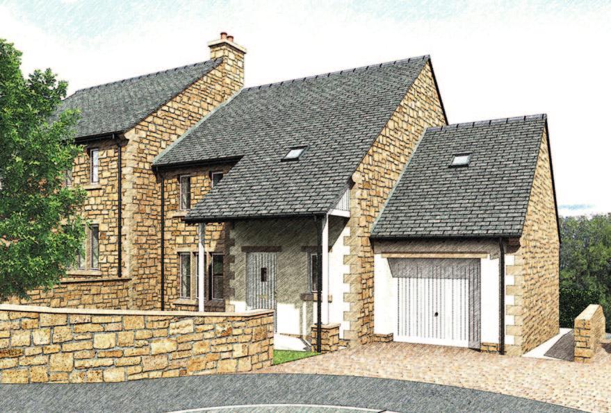 The separate utility room has access to both the garage and the rear garden.